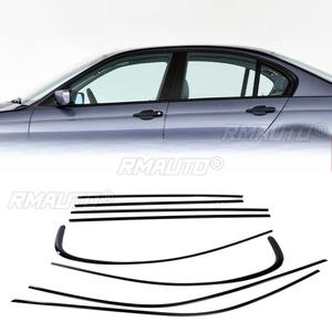 Pour BMW Série 3 1998-2025, garniture de fenêtre en acier inoxydable, bandes décoratives, cadre de porte chromé, bande décorative de protection - Product Image 2