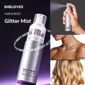SHE LOVES Spray Iluminador en Polvo Brillante, Resistente al Agua y de Larga Duración, Diseño Sin Presión, <span class=keywords><strong>Bronceador</strong></span> para Cabello, Cuerpo y Clavícula - Product Image 2