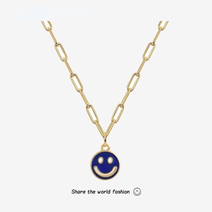 Collar con colgante de suéter <span class=keywords><strong>Lost</strong></span> Lady para mujer, cadena de aleación de doble cara para clavícula, joyería para fiestas, regalos - Product Image 1