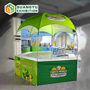 Carpa Domo Personalizada <span class=keywords><strong>de</strong></span> 10x10FT (5x5FT) para Ferias Comerciales, Carpa Hexagonal Plegable para Negocios, Carpa Domo para Comida y Bebidas con Marca - Product Image 4