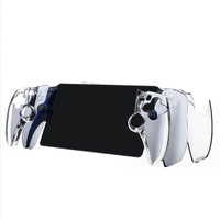 Étui de protection rigide transparent antichoc en polyester pour Play Station Portal pour console PS Portal Étui en cristal