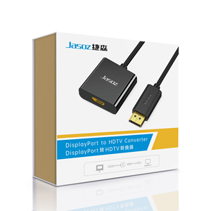 Jasoz versione 1080P 60Hz 32AWG placcato oro DisplayPort per adattatore <span class=keywords><strong>HDMI</strong></span> giacca cavo <span class=keywords><strong>Display</strong></span> per proiettore e lettore DVD - Product Image 6