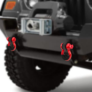 Manille de remorquage robuste de haute qualité avec goujon à vis de 7/8 pouces, <span class=keywords><strong>crochet</strong></span> de remorque <span class=keywords><strong>pour</strong></span> véhicule, anneau en D en acier - Product Image 3