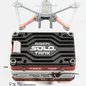 RUSHFPV Rush Tank Solo 5.8G VTX Émetteur Vidéo Boîtier Métallique CNC Moule Privé 48 Canaux 1.6W Haute Puissance Intégré UVA Pièce de Modèle RC - Product Image 3