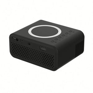Proyector LED con USB, Mini Proyector Portátil, Control Remoto, Proyector de Películas para Interiores/Exteriores, Duplicación de Pantalla Inalámbrica y por Cable - Product Image 2