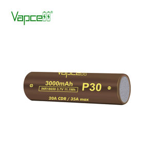 Аккумуляторные литий-ионные батареи vapcell 18650, 3000 мАч, 20 А, p30, 35 А, макс. 3,7 в, с высоким разрядом, аналогичные vtc6 <span class=keywords><strong>hg2</strong></span> для фонарика - Product Image 5