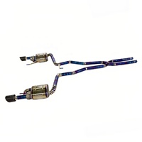 MPER untuk Ford Mustang 5.0L Titanium Catback Ringan Sport Sound Remote Control Peningkatan Performa