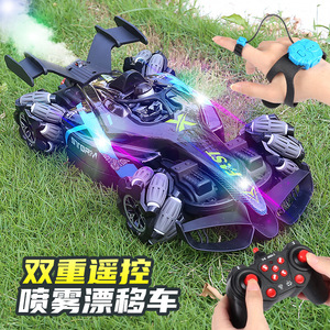 Voiture RC électrique 4x4 2,4 GHz haute vitesse pour drift et cascades 360° °   Jouet de course télécommandé intelligent rotatif, cadeau pour garçons et enfants - Product Image 1