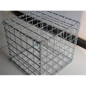 Zware Thermisch Verzinkt Gabion Stone Hek/Gelast Gabion Mesh Muur/Gabion Stone Doos