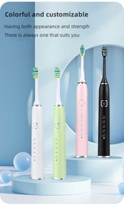 แปรงสีฟันไฟฟ้าโซนิคแบบใหม่กล่องของขวัญสำหรับคู่รักบ้านผู้ใหญ่ - Product Image 3