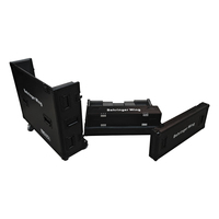 Etui de vol Behringer Wing personnalisé avec roues All-Black Version normale Pa System Stage Equipment Digital Mixer Flight Case