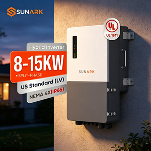 Système de stockage d'énergie solaire hybride Sunark 8kW 12kW 15kW, monophasé 120V 240V, IP66, tout-en-un, pour l'alimentation de secours à domicile - Product Image 3