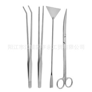 Juego de tijeras para plantas acuáticas de acero inoxidable Yangjiang, herramientas de poda duraderas para el mantenimiento del paisajismo de acuarios - Product Image 4