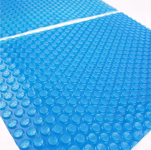 Couverture de piscine solaire personnalisable Blue Ocean 8mil 10mil 12mil en HDPE écologique avec service de découpe de bulles pour la sécurité et le chauffage des piscines - Product Image 3