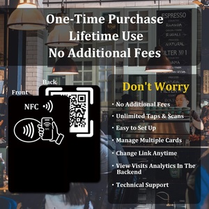 Exhibidor de Mesa NFC con Impresión Personalizada, Escaneo de Código QR, Menú con Reseñas de Google, Soporte RFID NFC - Product Image 2