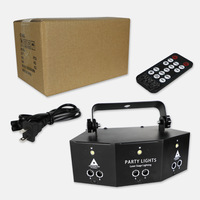 Projecteur laser 3D de lumière d'étape de laser de disco de 10W RGBW avec la source lumineuse de LED pour l'éclairage de partie