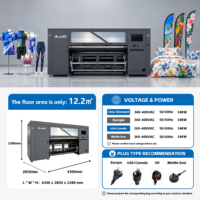 Imprimante à sublimation Fedar FD51930E-B 1900 mm, 20 têtes Epson I3200-A1-2 pour tissus polyester, vêtements de sport, textile de maison