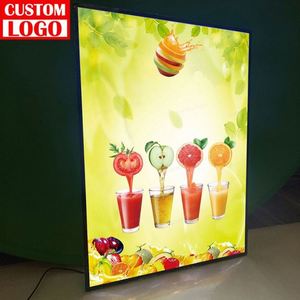 กล่องไฟ LED แบบ Snap Frame สองด้าน ความสว่างสูง สำหรับโฆษณาแบบกำหนดเอง - Product Image 1