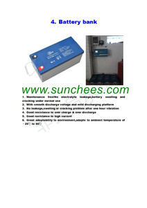 Système d'énergie solaire photovoltaïque autonome hors réseau 5KW 6KW 7KW 8KW 10KW Générateur d'énergie solaire pour maisons hors réseau - Product Image 5