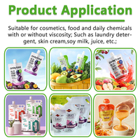 Machine de remplissage automatique de sachets à bec verseur pour shampoing, eau pure, confiture, gelée, boissons - Emballage de poches à bec verseur haute productivité