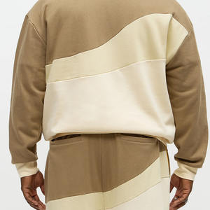 ชุดวอร์มผ้าถักแห้งเร็ว 100% ผ้าฝ้าย พิมพ์ลายเรียบ สไตล์ลำลองสำหรับฤดูหนาว เหมาะสำหรับใส่ในชีวิตประจำวัน  สำหรับผู้ชาย  พร้อมโลโก้แบบกำหนดเอง - Product Image 2