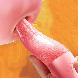 USB充電大人リアル舌ローズバイブレータープッシーGスポットクリトリスマッサージセックスおもちゃ女性用 - Product Image 4