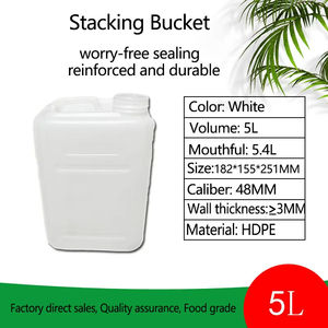 حاوية تعبئة كيميائية فارغة سعة 1 جالون أو 4 لتر أو <span class=keywords><strong>5</strong></span> لتر، بتصميم مربع، علبة وقود، برميل بنزين، دلو لتخزين المياه - Product Image 4