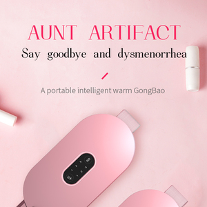 Masajeador de período con cinturón de calefacción, almohadilla térmica vibradora, alivio Menstrual, dolor de cintura, estómago, recarga cálida - Product Image 6