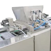 Nouvelle machine de moulage de chocolat de grande taille avec noix, haute productivité, capacité de 12 à 20 moules/min, fabriquée en Chine