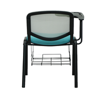Chaise d'écolier avec tablette d'écriture pour salle de classe et salle de formation
