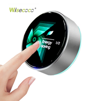 Wisecoco Pantalla OLED de 1.4 Pulgadas con Resolución de 466*466, Perilla Codificadora AMOLED, Pantalla UART Inalámbrica, Control Inteligente, Perilla Táctil Inteligente