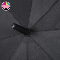 Parapluie droit en plastique de couleur personnalisé avec logo de marque vintage Tianwei, nouvelle invention populaire, résistant au vent