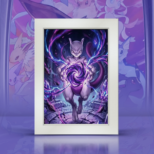 Nuovissima Stampa Artistica di Grandi Dimensioni Poke Moned Gold Art Board Mewtwo 151 Card Versione Inglese Mystery Booster Blind Box Regalo <span class=keywords><strong>da</strong></span> Collezione - Product Image 1