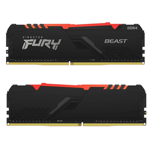 หน่วยความจำเกมมิ่ง Desktop <span class=keywords><strong>Fury</strong></span> Beast PC4-25600 3200MHz 3600MHz Dimm 32GB 8GB RAM 16GB DDR4 Memoria RAM <span class=keywords><strong>RGB</strong></span> - Product Image 6