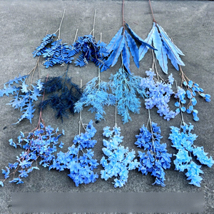 Fleurs artificielles bleu clair en gros pour la décoration de mariage à domicile - Product Image 2