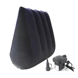 섹스 토이 베개 위치 쿠션 삼각형 풍선 램프 커플을위한 더 깊은 위치지지 베개를위한 가구 위치