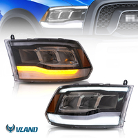 Vland Factory Wholesale LED Head Light Car Part Front Lamp 1500 2500 3500 2009-2018 Ram 1500 CLASSIC 2019-2021 for Dodge Ram