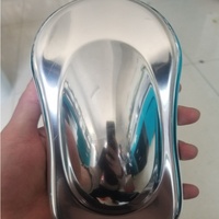 Peinture chromée Hali Mirror Brosse à revêtement facile Peinture chromée