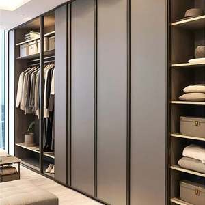 Armoire de chambre à coucher en bois de haute qualité sur mesure avec tiroirs - Product Image 6