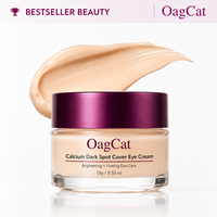 Crème pour les yeux hydratante anti-âge, réduisant les cernes, avec AHA et ingrédients véganes, pour usage quotidien, étiquette privée OEM/ODM