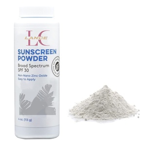 Poudre solaire minérale à l'<span class=keywords><strong>oxyde</strong></span> <span class=keywords><strong>de</strong></span> <span class=keywords><strong>zinc</strong></span> sans <span class=keywords><strong>nano</strong></span>-particules, sans benzène, entièrement naturelle, marque Lance Private Label, SPF 30 PA+++, résistante à l'eau et à la transpiration - Product Image 1
