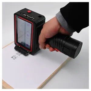 The supply of hand-held small inkjet printer can spray solid and dot matrix font operation is simple