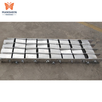 Liuyang 2 Pouces 21 Tirs Présentoirs de Coques Artificielles Supports Tubes de Mortier Présentoirs Lanceurs en Alliage d'Aluminium Projecteur de Flammes