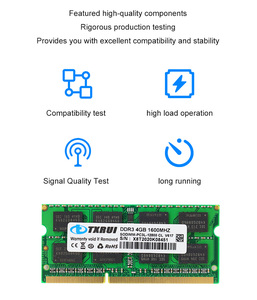 RAM d'origine d'usine 2 Go 4 Go 8 Go 16 Go 32 Go DDR3 DDR4 pour ordinateur portable - Product Image 4