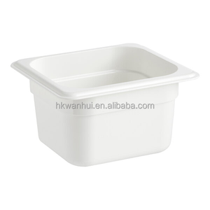 Premium Durable Keep Fresh White Plastic Food Pan de diferentes tamaños para la cocina del Hotel y restaurante - Product Image 1