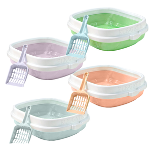 Litière autonettoyante pour chat, fournitures pour animaux de compagnie, vente chaude en usine, bac à litière de luxe pour chat, bac à litière facile à nettoyer, plateau de toilette pour animaux de compagnie - Product Image 1