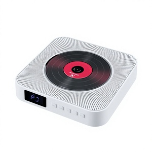 <span class=keywords><strong>Lecteur</strong></span> <span class=keywords><strong>CD</strong></span> mural compact portable MP3 avec écran LED pour l'apprentissage répétitif <span class=keywords><strong>de</strong></span> l'anglais à domicile, sortie 10W, télécommande - Product Image 1