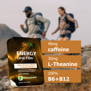 Suplemento Energético en Tiras Orales con L-Teanina, Sabor a Menta Intensa, Refuerza el Sistema Inmunitario - Product Image 4