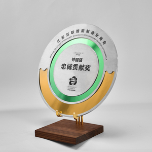 Support de Base en bois massif personnalisable honneur d'entreprise affaires chic plaque de récompense commémorative <span class=keywords><strong>chambre</strong></span> <span class=keywords><strong>Commerce</strong></span> cadeaux de bienvenue - Product Image 1