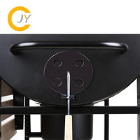 Grand barbecue fumoir commercial en acier inoxydable au charbon de bois